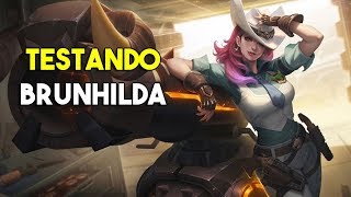 BRUNHILDA Testando a nova atiradora  Arena of Valor [upl. by Snell156]