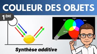 COULEUR des OBJETS  ✅ Synthèse additive  Physique  1ère spécialité [upl. by Mcintosh]