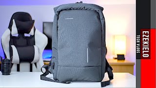 Kingsons Minimalist Anti theft USB Backpack [upl. by Tavia410]