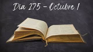 Para leer la Biblia en un año Día 275  Octubre 1 [upl. by Aiehtela708]