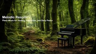 Melodic Respite Piano Music for Healing Relaxation and Daily Peace [upl. by Lotti]