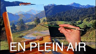 Painting En Plein Air  TOP TIPS for a successful scene [upl. by Lanahtan]