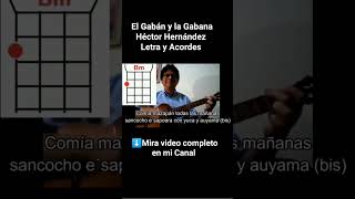 Cómo tocar Cuatro El Gabán y la Gabana letra y acordes cuatrovenezolano cuatro musicallanera [upl. by Hewe]