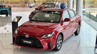 New 2024 toyota vios 13L Red Color  Review Interior and Exterior [upl. by Bertero162]