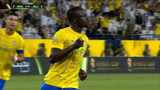 Sadio Mané Tonight SCORED vs Al Khaleej 01052024  1080i HD [upl. by Rebma]