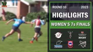 Womens Rugby Finals Highlights  Round 10  Tasmanian Rugby Union 2023 [upl. by Rausch]