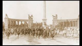 Romanian Army in Budapest rare photos and footage Cinste Armatei Române [upl. by Zenger]