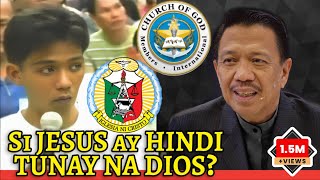 Bro Eli Soriano FULL Debate Reaction quotAng AMA LANG ang TUNAY na DIOSquot vs INC Melvin Roxas  U3 [upl. by Madelle244]