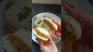 Suji ka aalu masala dhokla recipe Ek muh me paani aane wali recipe ❤👌 tasty recipe recipe shorts [upl. by Foy37]