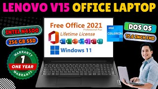 Lenovo V15 G2 Laptop Review  Best For Office Use [upl. by Anawat28]