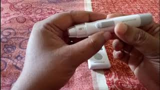 গ্লুকোমিটার ব্যবহার পদ্ধতি  How To Check Blood Glucose  How To Use Bionime GM 100 Glucometer [upl. by Lachance980]