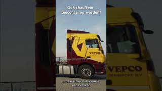 Chauffeur containertransport  quotHet is hartstikke leuk werkquot  STLNL [upl. by Genevra]