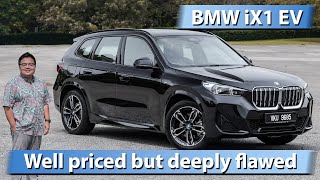 2024 BMW iX1 Malaysian review  U11 EV priced from RM272k [upl. by Lyndy325]