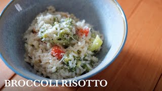 Simple Broccoli Risotto Recipe [upl. by Hubey]