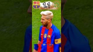 Barcelona vs Celtic  31 201617 Friendly match youtube football shorts [upl. by Pollyanna370]