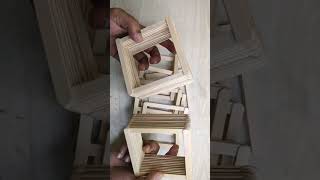 Make Beautiful Wall Décor with Popsicle Sticks – StepbyStep Guide [upl. by Nina]