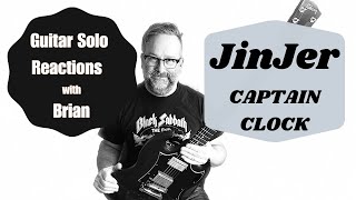 GUITAR SOLO REACTIONS  JINJER  CAPTAIN CLOCK jinjerreaction jinjer [upl. by Ogilvie738]