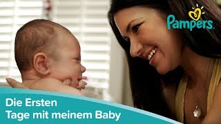 Die Ersten Tage mit meinem Baby MutterKindBeziehung  Pampers [upl. by Ethbinium]