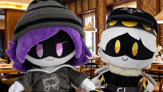 N and Uzi go to a restaurant  Nuzi  Murder Drones [upl. by Aicilihp]