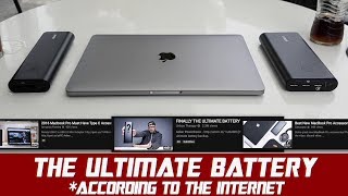 Anker PowerCore vs MacBook Pro  THE ULTIMATE BATTERY [upl. by Aernda863]