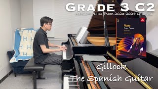 Grade 3 C2  Gillock  The Spanish Guitar  ABRSM Piano Exam 20232024  Stephen Fung 🎹 [upl. by Ahsuatal]