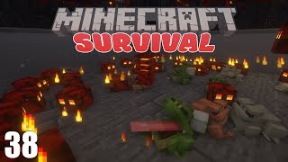 Frog Light Farm and a Chat  Minecraft Survival  Episode 38 [upl. by Yenffit606]