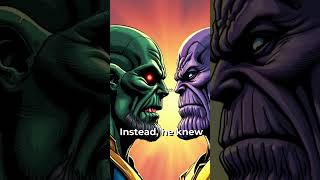 Thanos’ True Motivation Stopping Galactus  Marvel Theory Explained shorts [upl. by Nohsreg]