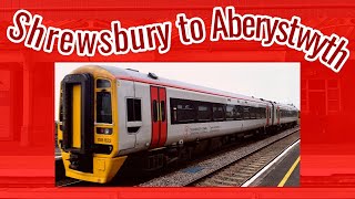 Shrewsbury to Aberystwyth  FULL JOURNEY  Transport for Wales 158 Express Sprinter Cambrian Line [upl. by Saunderson]