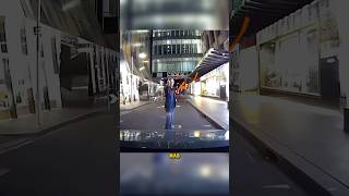 Pedestrian Blocks the Road dashcam road viralshort [upl. by Saberhagen528]