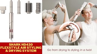 Shark Styling amp Drying System  Hair Dryer Brush MultiStyler with AutoWrap Curlers  Paddle Brush [upl. by Ahserkal]