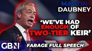 WATCH Nigel Farage declares Brits have had ENOUGH of TWOTIER Keir in vow to BOOT Labour OUT [upl. by Nosila]