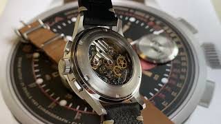 Strela Chronograph Doctors watch 40mm MED40LAB wwwPoljot24de [upl. by Nnylakcaj51]