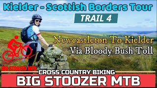 Newcastleton to Kielder via Bloody Bush Toll Kielder mtb Scottish Borders mtb STRAVA ROUTE [upl. by Tanaka]