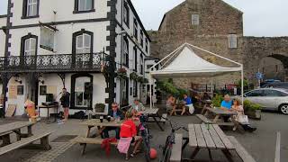 Walk around Caernarfon in Gwynedd North Wales [upl. by Swane]