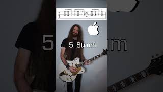 10 RINGTONES ON GUITAR  WTABS iphone [upl. by Eelrihs]