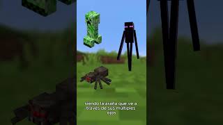 ¿Cómo ve el CREEPER en MINECRAFT curiosidadesminecraft minecraft creeper minecraftshorts [upl. by Azyl52]