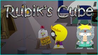 Destroying Rubiks Cube before Butters and Scott Malkinson  South Park The Fractured But Whole Game [upl. by Ahsilrak973]