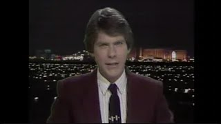 Vintage Las Vegas 1982 NewsCenter 8 Treasury Closure Pizza Hut  ET Glassware  CBS KLASTV [upl. by Sulohcin]