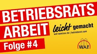 Die mächtigsten Mitbestimmungsrechte eines Betriebsrats  BetriebsratsArbeit Podcast [upl. by Ahsocin]