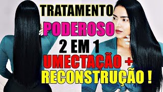 UMECTAÇÃORECONSTRUÇÃO CUIDADOS PÓS CORTE Por Tárcia Suélem [upl. by Ecinrahs]