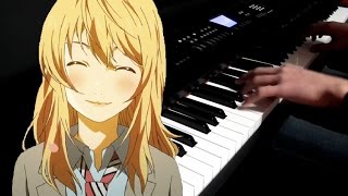 Shigatsu wa Kimi no Uso OST  Otouto Mitai na Sonzai Piano Improvisation [upl. by Ayrolg]