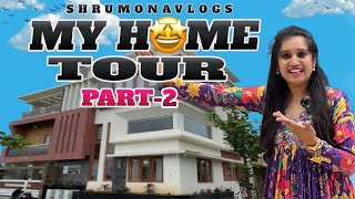 Shru Mona Vlogs Home Tour Part 2 with details of interior designsBest home tour in kannada [upl. by Rhiana905]