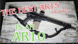 The Best AR15 of 2023 Is an AR10 Ruger SFAR [upl. by Ahterod]