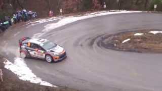 Wrc rally monte carlo 2015 kubica shakedown [upl. by Inkster]