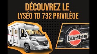 Présentation du campingcar TD Privilège 732 par Bürstner  collection 2020 [upl. by Dorcus]