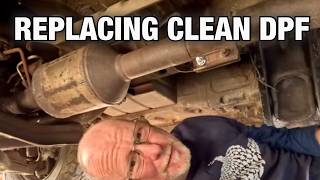 Replacing DPF After Cleaning using Using Wynns Off Car DPF Cleaner  Part 2 [upl. by Otrebire]