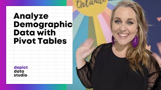 How to Analyze Demographic Data with Pivot Tables [upl. by Kristie]