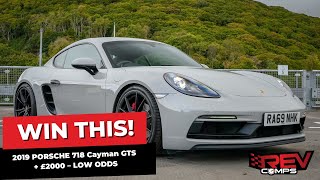 WIN THIS 2019 PORSCHE 718 Cayman GTS  £2000 – LOW ODDS [upl. by Hike699]