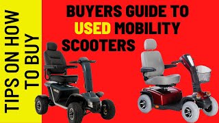 buyers guide to used mobility scooters [upl. by Hebbe683]