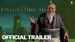 CIVILIZATION VII Official Confucius First Look Trailer 2024  HD [upl. by Ahsratan757]